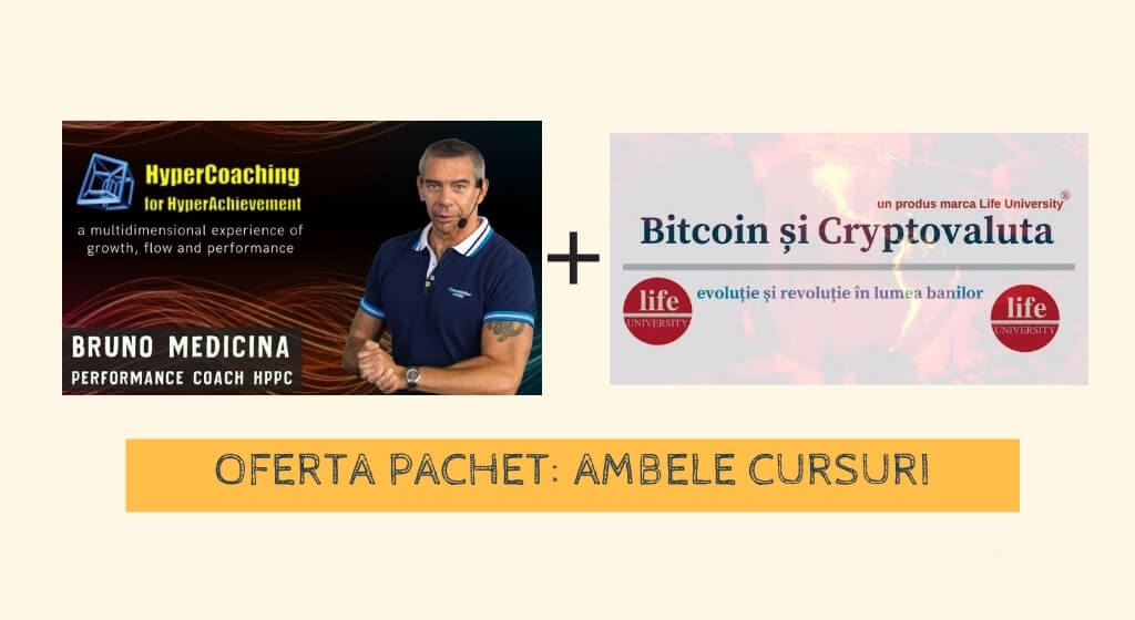 Pachet 2 cursuri: HyperCoaching + Bitcoin si Criptovalute (P11)