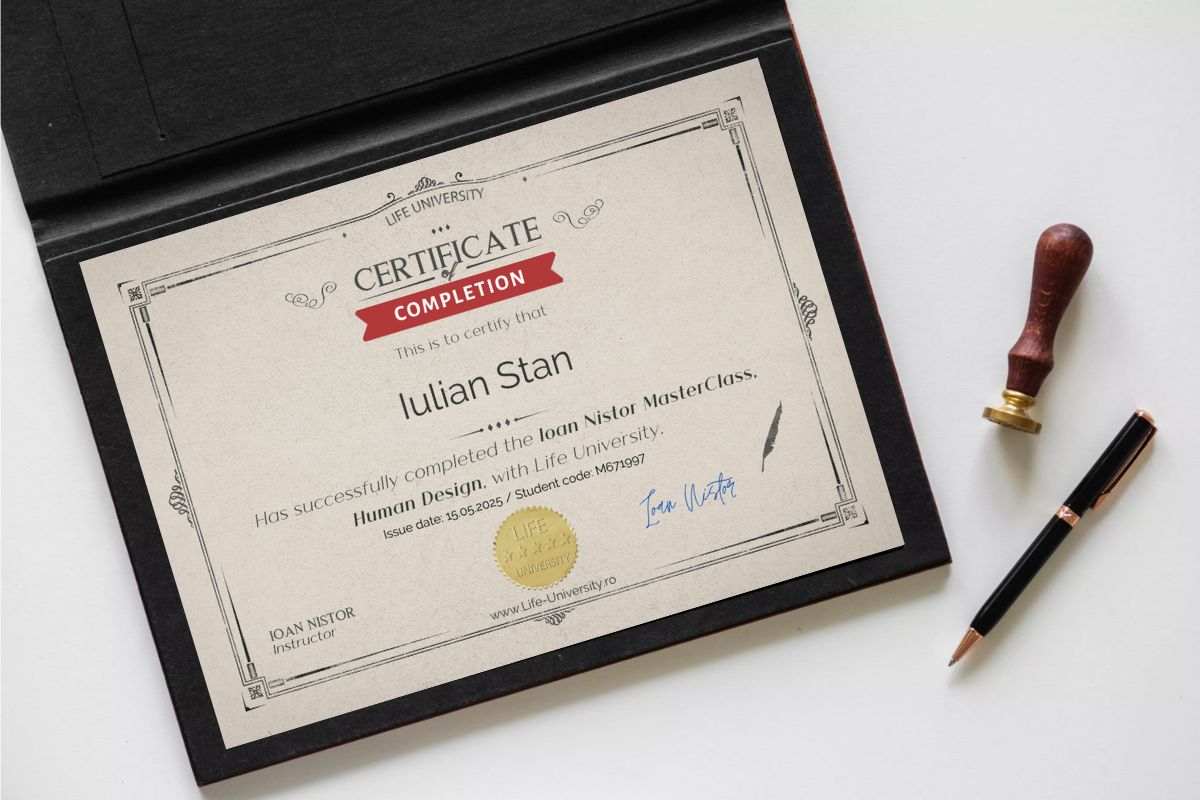 Certificat Human Design