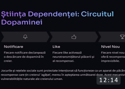 Impactul mediului digital asupra copilului explicat în cursul de parenting.