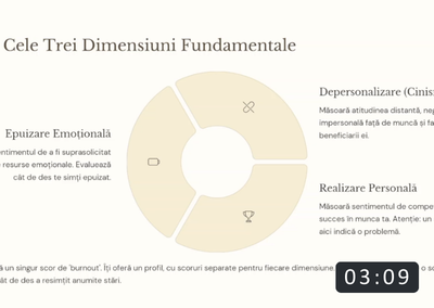 Chestionar pentru diagnosticarea burnout-ului