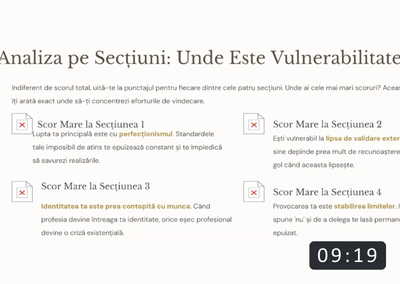 Descoperă trăsăturile dominante folosind testul de autoevaluare